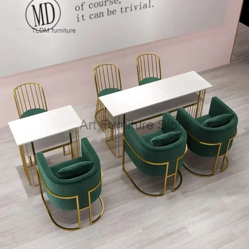 Nordic Single and Double Nail Tables Beauty Salon Small Professional Manicure Tables Simple Double Manicure Table and Chair Set
Nordic Single and Double Nail Tables Beauty Salon Small Professional Manicure Tables Simple Double Manicure Table and Chair Set