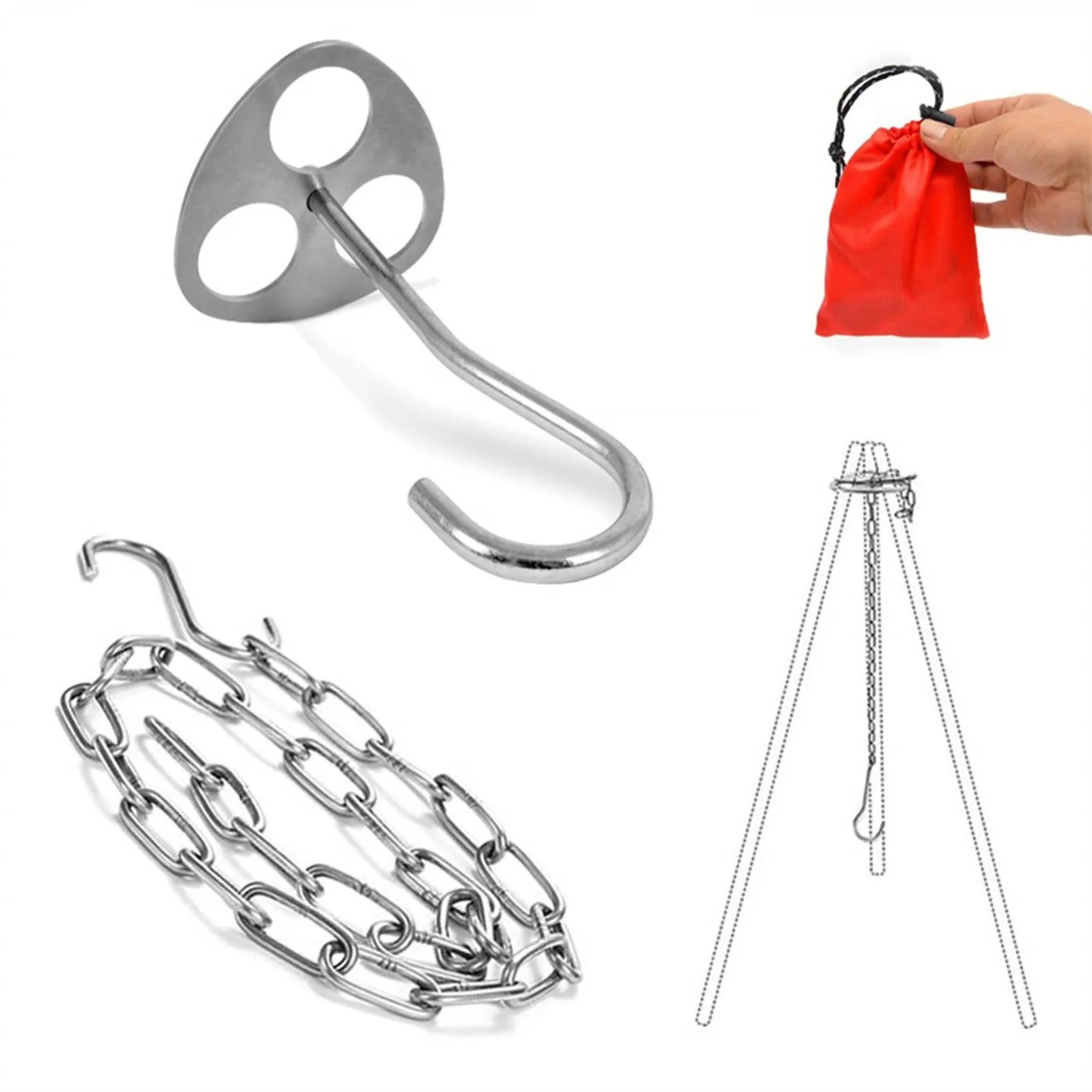 Подставка для штатива для кемпинга из нержавеющей стали с регулируемой цепью для подвесной посуды Опорная пластина для приготовления пищи на открытом воздухе для кастрюль и сковороды
Подставка для штатива для кемпинга из нержавеющей стали с регулируемой цепью для подвесной посуды Опорная пластина для приготовления пищи на открытом воздухе для кастрюль и сковороды