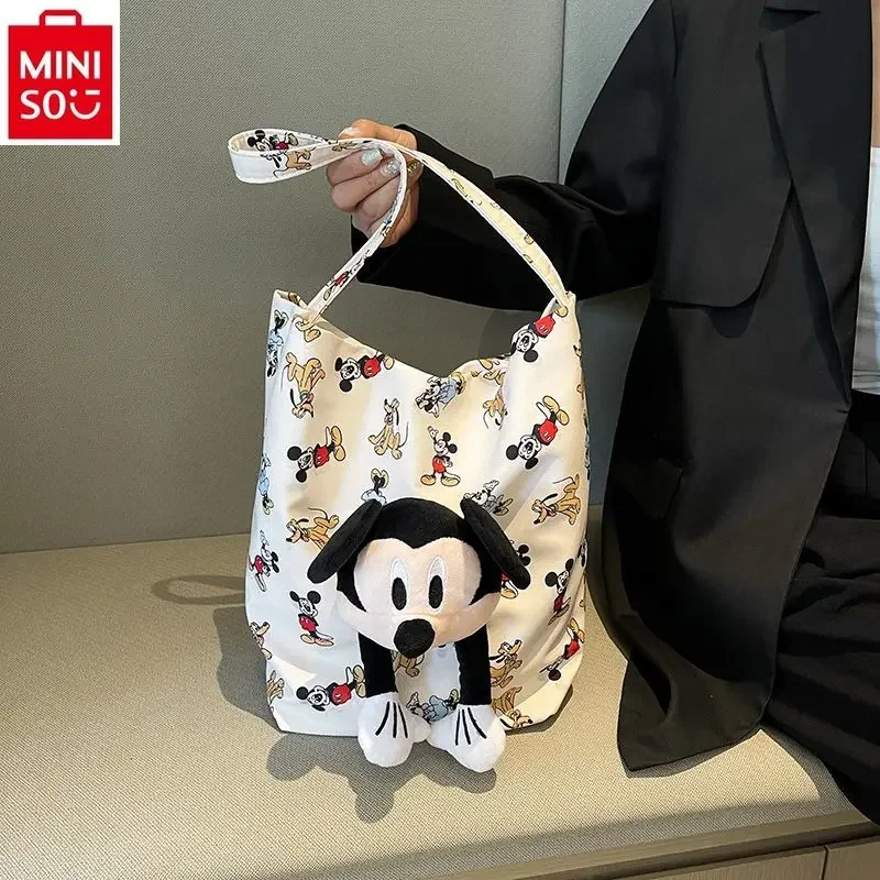 Disney Cartoon Mickey Large Capacity Handbag for Women's Casual Versatile High Quality Nylon Shoulder Bag
Disney Cartoon Mickey Large Capacity Handbag for Women's Casual Versatile High Quality Nylon Shoulder Bag