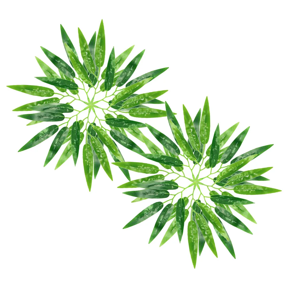 60pcs Artificial Bamboo Leaves Plant Lifelike Decorative Plastic Ornaments Home Garden Party Flower Arranging Reusable
60pcs Artificial Bamboo Leaves Plant Lifelike Decorative Plastic Ornaments Home Garden Party Flower Arranging Reusable