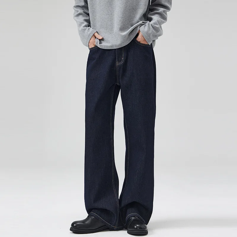 American Men's Solid Color Loose Wide Leg Straight Casual Trendy Simple Basic Denim Trousers 2026 New Fashion Vintage Clothes
American Men's Solid Color Loose Wide Leg Straight Casual Trendy Simple Basic Denim Trousers 2026 New Fashion Vintage Clothes