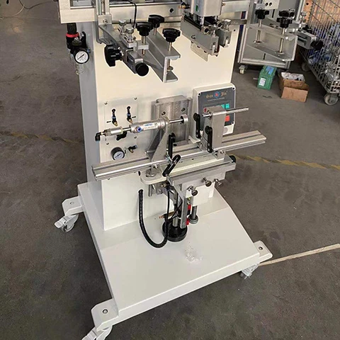 Ruida Semi Automatic One Color Cylindrical Silk Screen Printing Machine for Mug, Bottle, Plastic & Paper Cup
Ruida Semi Automatic One Color Cylindrical Silk Screen Printing Machine for Mug, Bottle, Plastic & Paper Cup