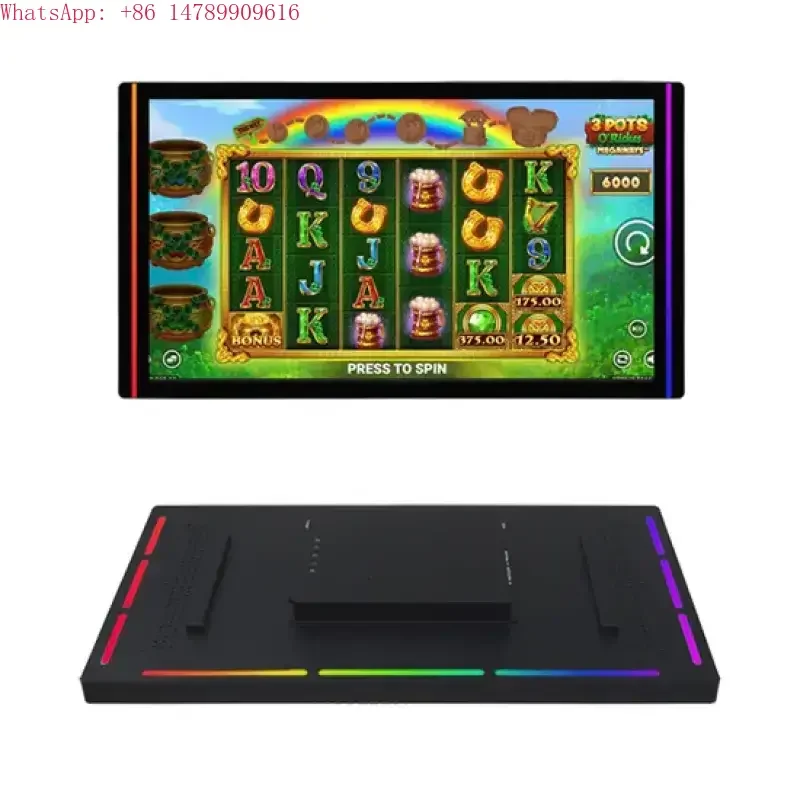 Waterproof Custom LED Display 27inch Touch Pcap Touchscreen Game Display With RGB Bar
Waterproof Custom LED Display 27inch Touch Pcap Touchscreen Game Display With RGB Bar