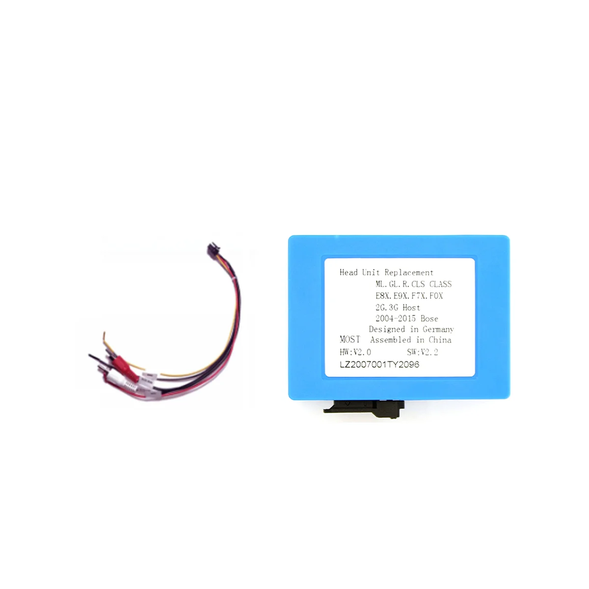 Car Stereo Radio Optical Fiber Decoder Box for Mercedes Benz CLS E CLASS W211 W219 R CLASS S E SL ML BMW Porsche
Car Stereo Radio Optical Fiber Decoder Box for Mercedes Benz CLS E CLASS W211 W219 R CLASS S E SL ML BMW Porsche