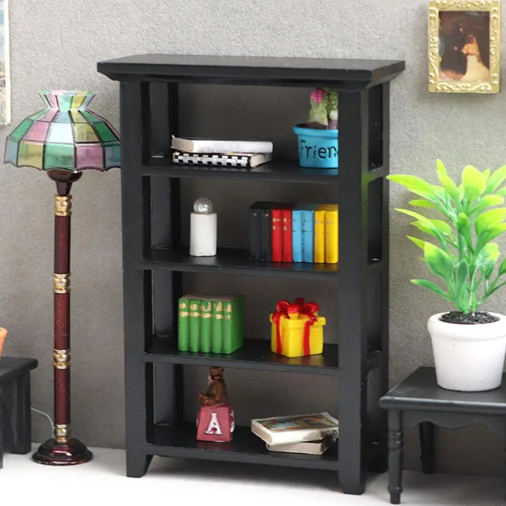 Simulation Bookshelf Mini Wooden Bookcase Small Bedroom Furniture Tall Premium Material Decor Mini House Craft Realistic
Simulation Bookshelf Mini Wooden Bookcase Small Bedroom Furniture Tall Premium Material Decor Mini House Craft Realistic