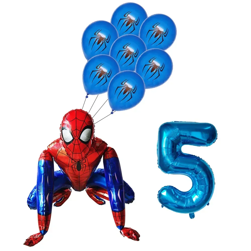 9Pcs/Set Spiderman Balloons Kids Happy Birthday Party Decoration Globos Cute Cartoon Super Hero Baby Shower Supplies Toys gifts
9Pcs/Set Spiderman Balloons Kids Happy Birthday Party Decoration Globos Cute Cartoon Super Hero Baby Shower Supplies Toys gifts