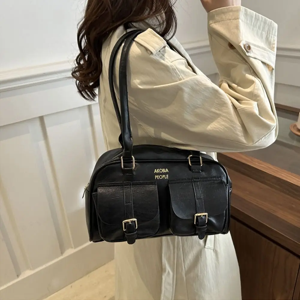 Retro Solid Color Crossbody Bags Luxury Design High-capacity Satchel Hobo Bag PU Underarm Bag for Women
Retro Solid Color Crossbody Bags Luxury Design High-capacity Satchel Hobo Bag PU Underarm Bag for Women