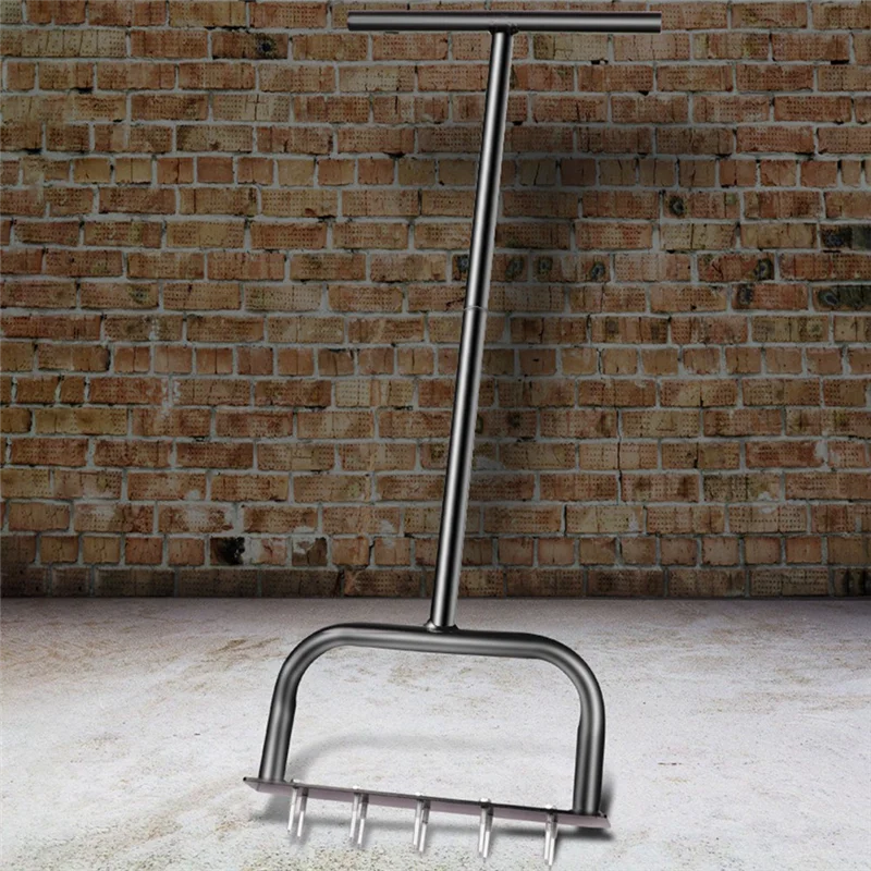 A21Q -Lawn Aerator Spike Metal Manual Dethatching Soil Aerating Lawnpre-Grass Aerator Garden Tools
A21Q -Lawn Aerator Spike Metal Manual Dethatching Soil Aerating Lawnpre-Grass Aerator Garden Tools