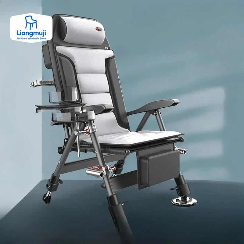 Portable All Terrain Fishing Chairs Fold Backrest Bait Disc Bracket Fishing Chairs Nordic Banco De Pesca Entertainment chairs
Portable All Terrain Fishing Chairs Fold Backrest Bait Disc Bracket Fishing Chairs Nordic Banco De Pesca Entertainment chairs