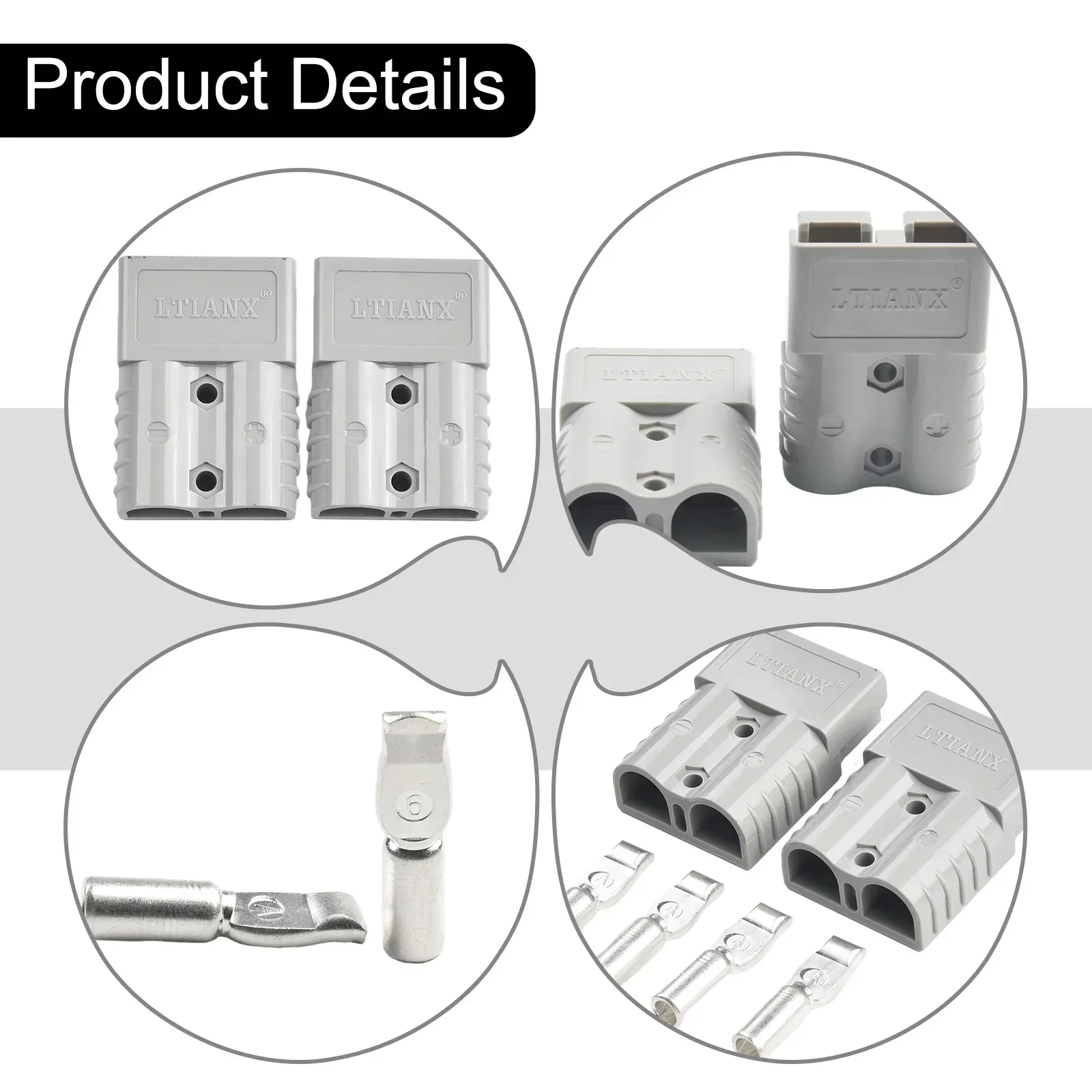 Industrial High-end Installation High-current Interconnection Accessories Connectors Terminal Gray PC Silver-plated Copper
Industrial High-end Installation High-current Interconnection Accessories Connectors Terminal Gray PC Silver-plated Copper
