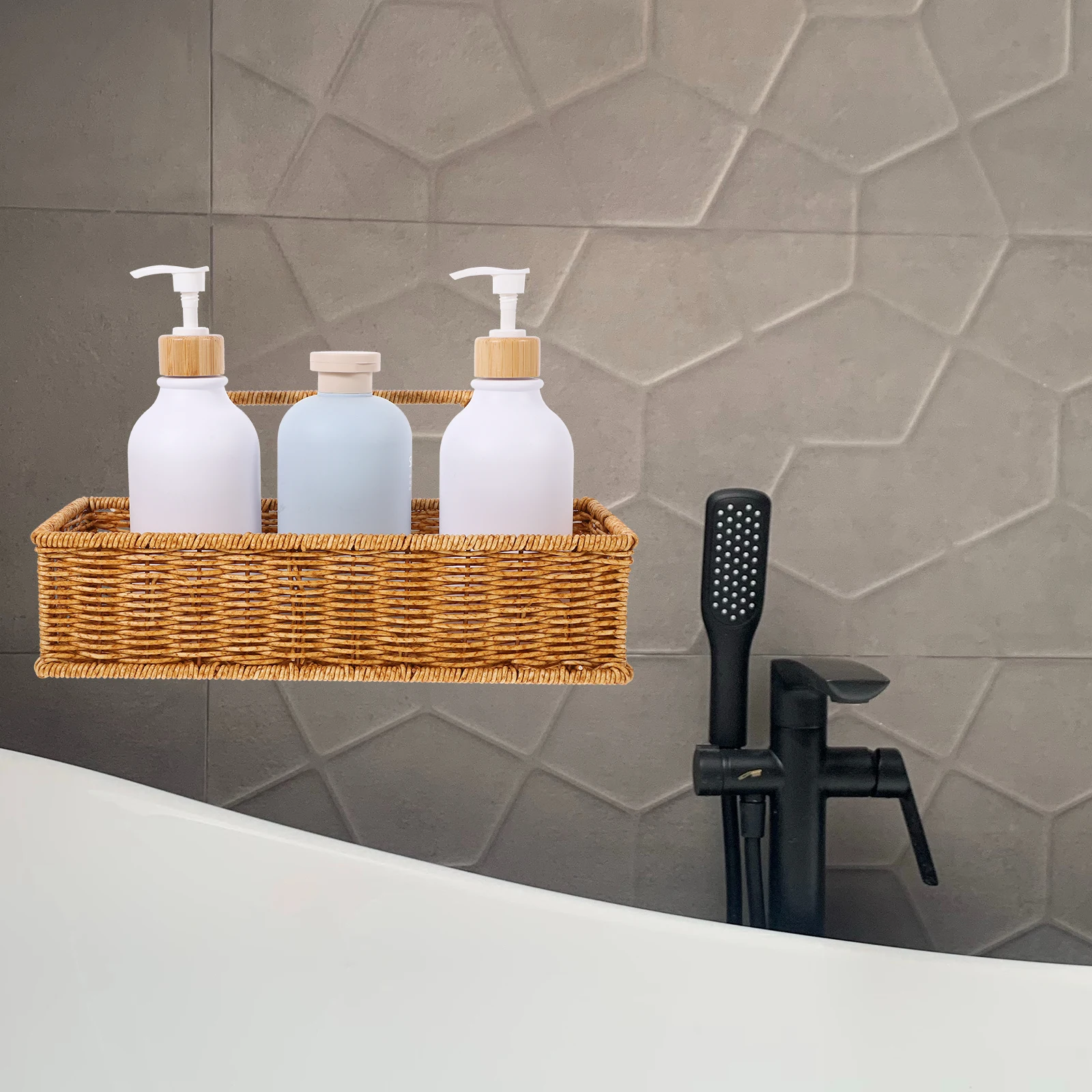 Wall Storage Basket Small Hanging Woven PP Kitchen Sundries Baskets Wall Mounted Decorative Lightweight Break Resistance Fruit
Wall Storage Basket Small Hanging Woven PP Kitchen Sundries Baskets Wall Mounted Decorative Lightweight Break Resistance Fruit