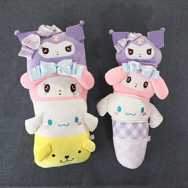 Подушка с длинной спинкой из мультфильма, удобная плюшевая кукла Kuromi My Melody Cinnamoroll, украшение для дома, подарки на день рождения, игрушка
Подушка с длинной спинкой из мультфильма, удобная плюшевая кукла Kuromi My Melody Cinnamoroll, украшение для дома, подарки на день рождения, игрушка