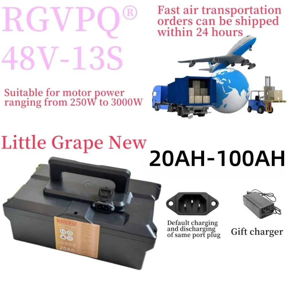 Air fast transportation,48V60AH,Send within 24 hours,New 18650 lithium battery,Suitable for motors under 3000W,Full capacity
Air fast transportation,48V60AH,Send within 24 hours,New 18650 lithium battery,Suitable for motors under 3000W,Full capacity