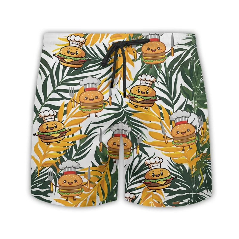 Hamburger Lover Short Pants For Men Clothes Fast Food Hawaii Mens Swim Short Beach Shorts Casual Male Streetwear Burger Trunks
Hamburger Lover Short Pants For Men Clothes Fast Food Hawaii Mens Swim Short Beach Shorts Casual Male Streetwear Burger Trunks