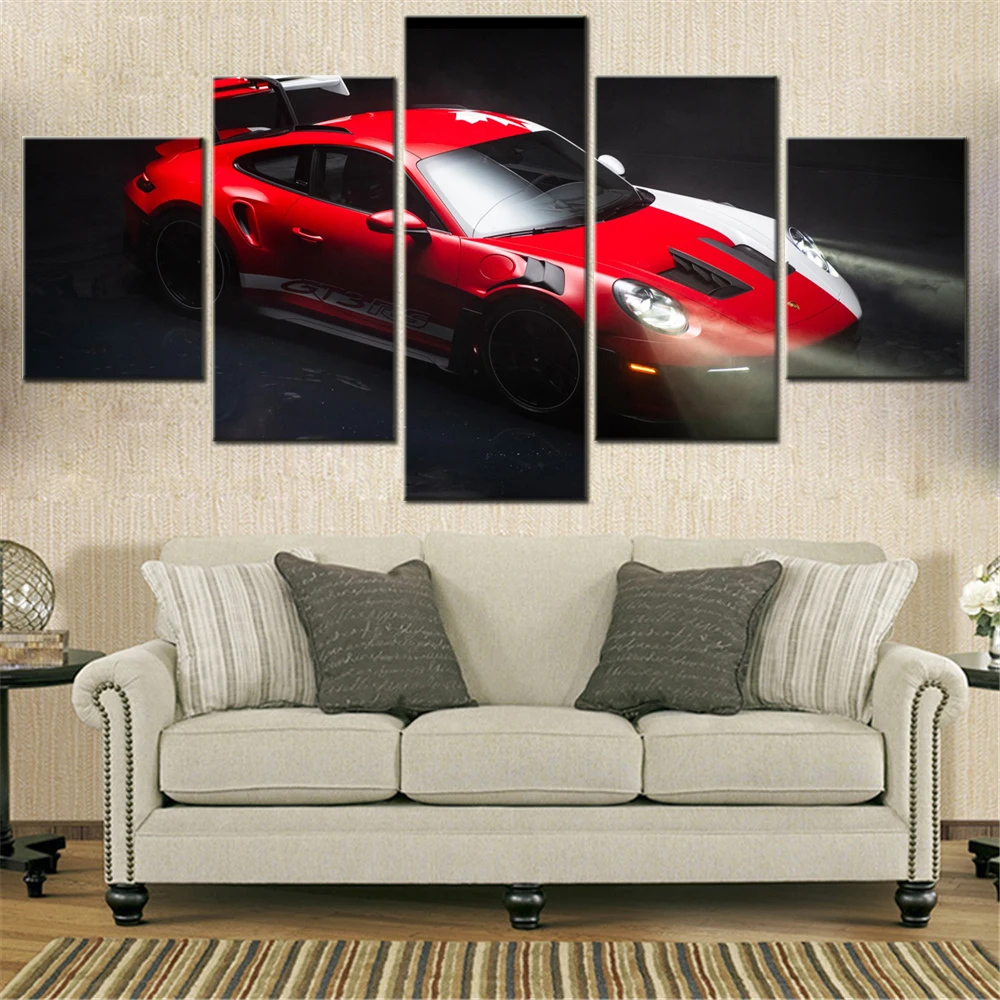 5 Pieces Canvas Wall Arts Red Racing Car Poster Painting Home Decor Picture Printing Wallpaper Interior Artwork Framework Mural
5 Pieces Canvas Wall Arts Red Racing Car Poster Painting Home Decor Picture Printing Wallpaper Interior Artwork Framework Mural