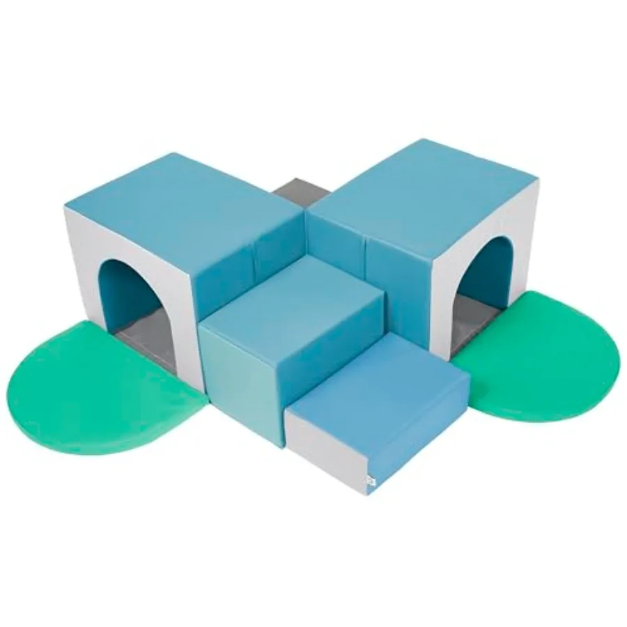 SoftZone Tunnel Maze Corner Climber Beginner Playset for indoor play areas durable foam and polyester fabric gray and blue ligh
SoftZone Tunnel Maze Corner Climber Beginner Playset for indoor play areas durable foam and polyester fabric gray and blue ligh
