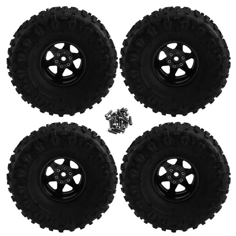 ABTI-4Pcs 122Mm 1.9 Inch Metal Beadlock Wheel Rim Rubber Tire Set For 1/10 RC Crawler Car TRX4 D90 D110 Axial SCX10
ABTI-4Pcs 122Mm 1.9 Inch Metal Beadlock Wheel Rim Rubber Tire Set For 1/10 RC Crawler Car TRX4 D90 D110 Axial SCX10