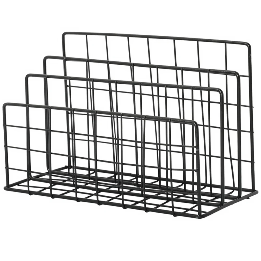 Desktop Metal Mail Organizer 3 Slot Wire Plated Storage Rack Mail Sorter Book Rack Magazine Holder Compact and 
Desktop Metal Mail Organizer 3 Slot Wire Plated Storage Rack Mail Sorter Book Rack Magazine Holder Compact and