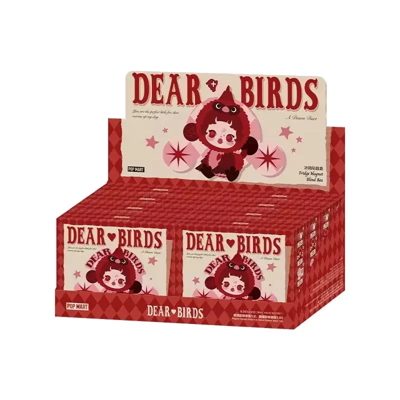 POP MART Dear Birds Series Kawaii Anime Action Figure Fridge Magnet Blind Box - Surprise Mystery Doll for Girls
POP MART Dear Birds Series Kawaii Anime Action Figure Fridge Magnet Blind Box - Surprise Mystery Doll for Girls