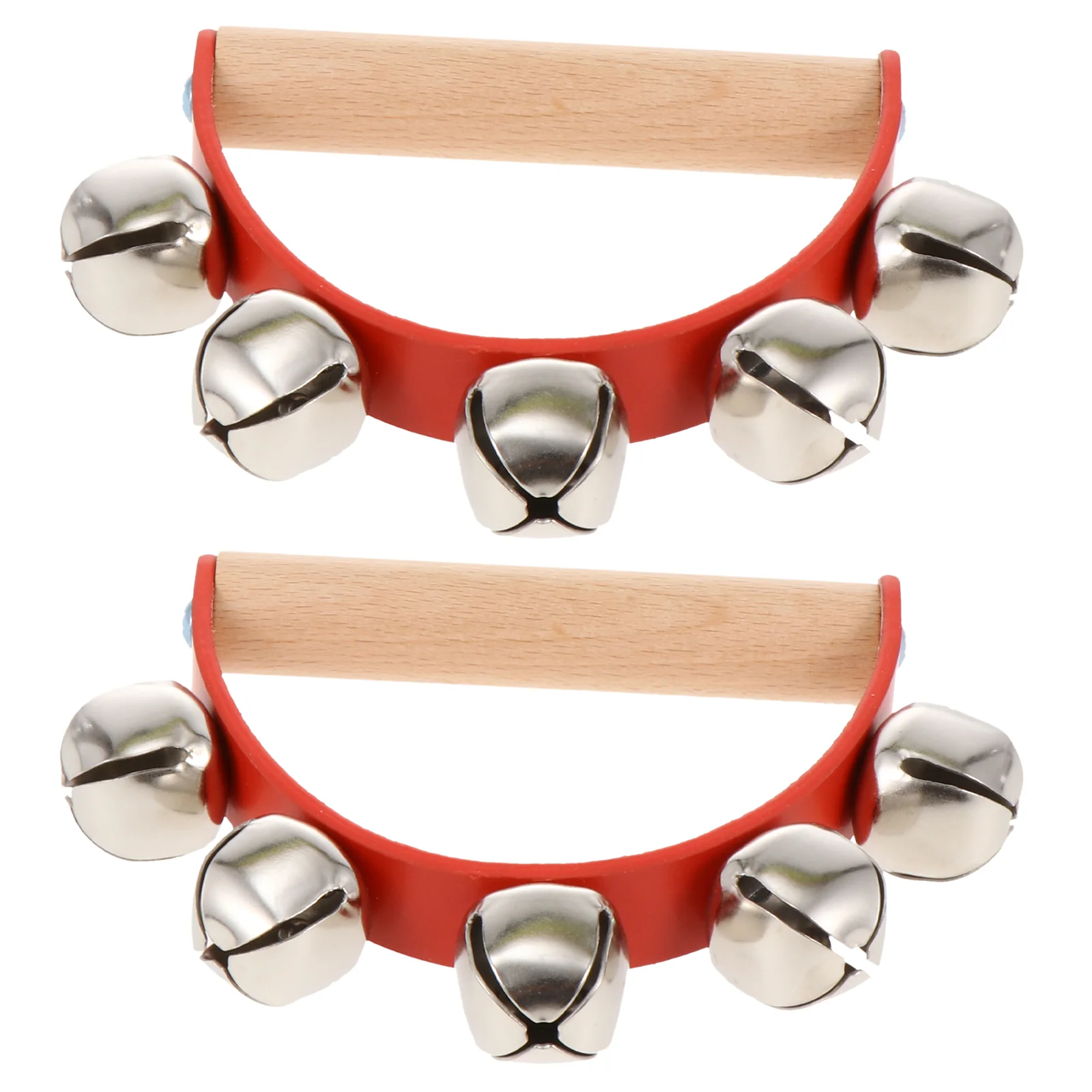 Hand Bell Jingle Bells Percussion Instrument Wood Handbells Handheld Musical Toys Wooden Handle Rattle Enlightenment Sleigh
Hand Bell Jingle Bells Percussion Instrument Wood Handbells Handheld Musical Toys Wooden Handle Rattle Enlightenment Sleigh