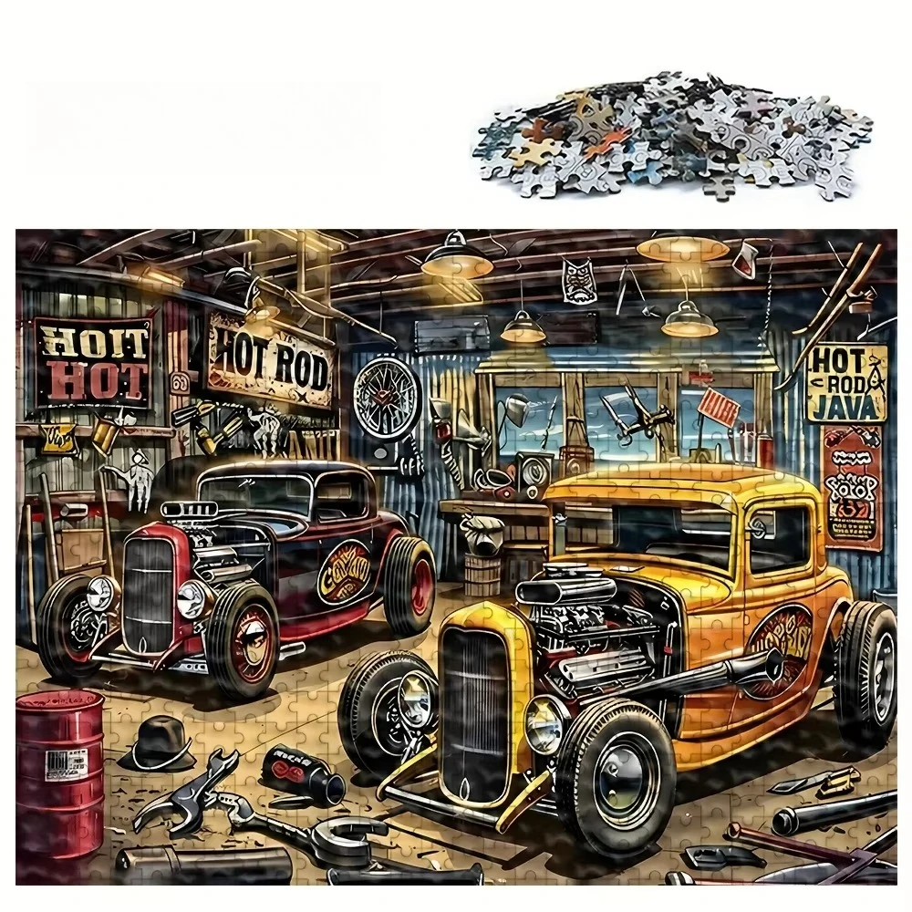 500/1000pcs for Adults Jigsaw Puzzle - Challenging Large-Scale Brain Teaser with Complex Patterns, Portable Box for Family Game
500/1000pcs for Adults Jigsaw Puzzle - Challenging Large-Scale Brain Teaser with Complex Patterns, Portable Box for Family Game