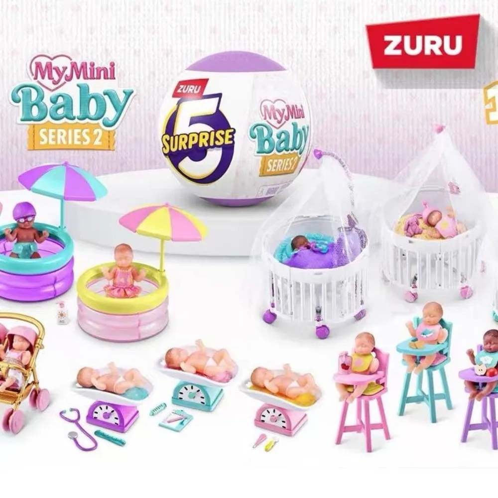 Zuru New Product Five Times Surprise Egg - Mini Baby Ball Breeder Box Blind Egg Princess Gift Doll Role-Playing Blind Box Toys
Zuru New Product Five Times Surprise Egg - Mini Baby Ball Breeder Box Blind Egg Princess Gift Doll Role-Playing Blind Box Toys