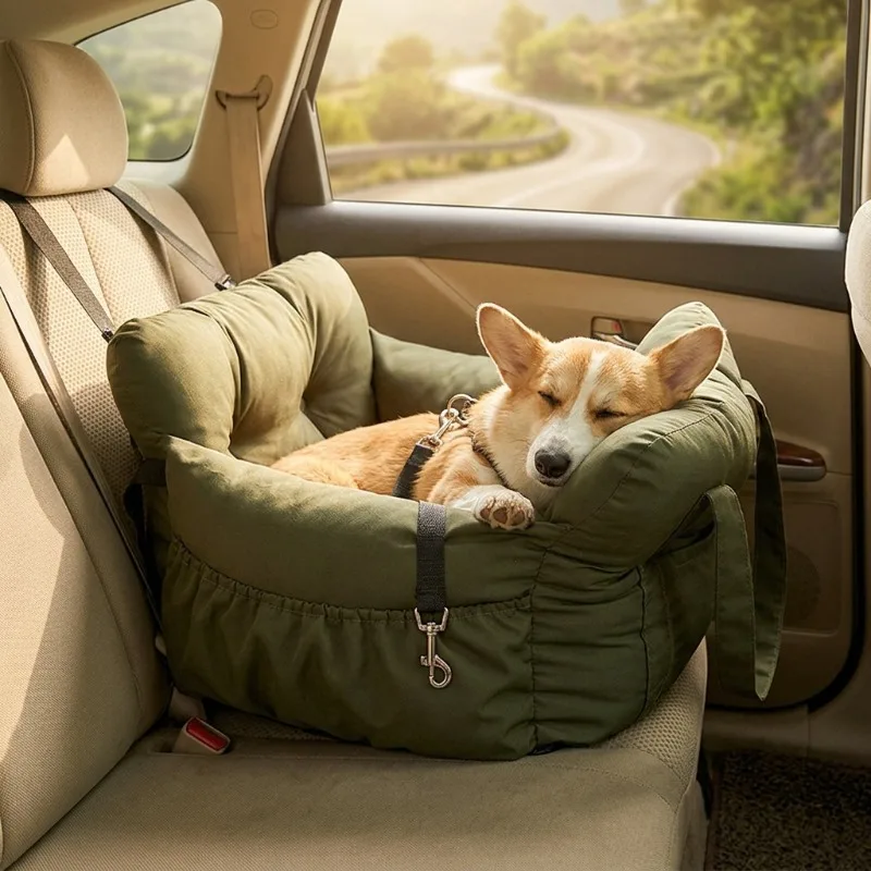 Pet Nest Car Small and Medium Dog Car Cupplies Cat Co-pilot Pet Safety
Pet Nest Car Small and Medium Dog Car Cupplies Cat Co-pilot Pet Safety