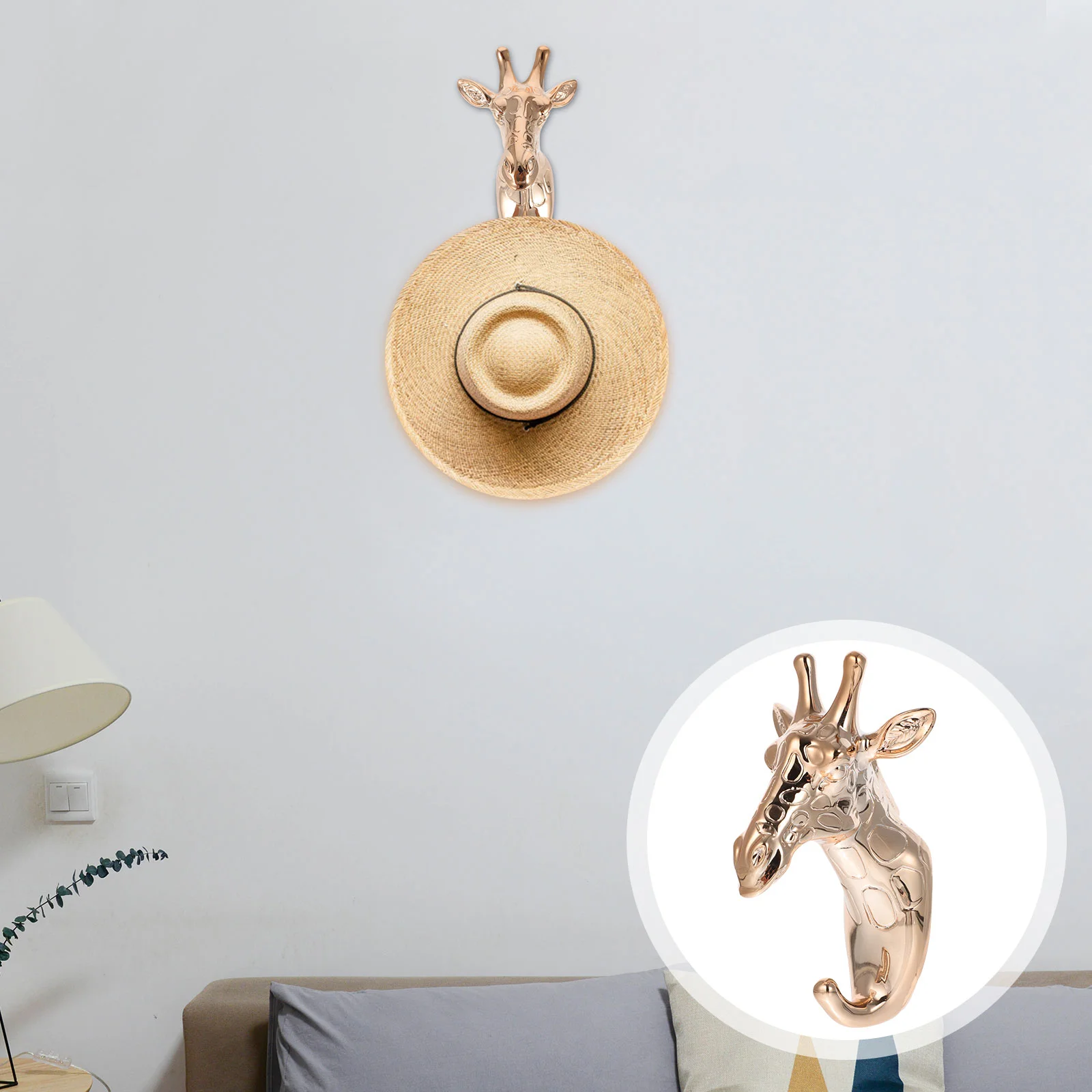 Animal Clothes Hook Ornament Wall Coat Hooks Deer Head Decor Resin Decorative Creative Modeling
Animal Clothes Hook Ornament Wall Coat Hooks Deer Head Decor Resin Decorative Creative Modeling