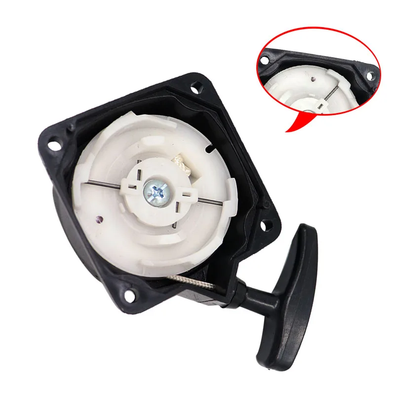 Universal Recoil Pull Starter for Brush Cutter Engine 40-5 44-5 33cc 36cc 43cc 49cc 52cc
Universal Recoil Pull Starter for Brush Cutter Engine 40-5 44-5 33cc 36cc 43cc 49cc 52cc