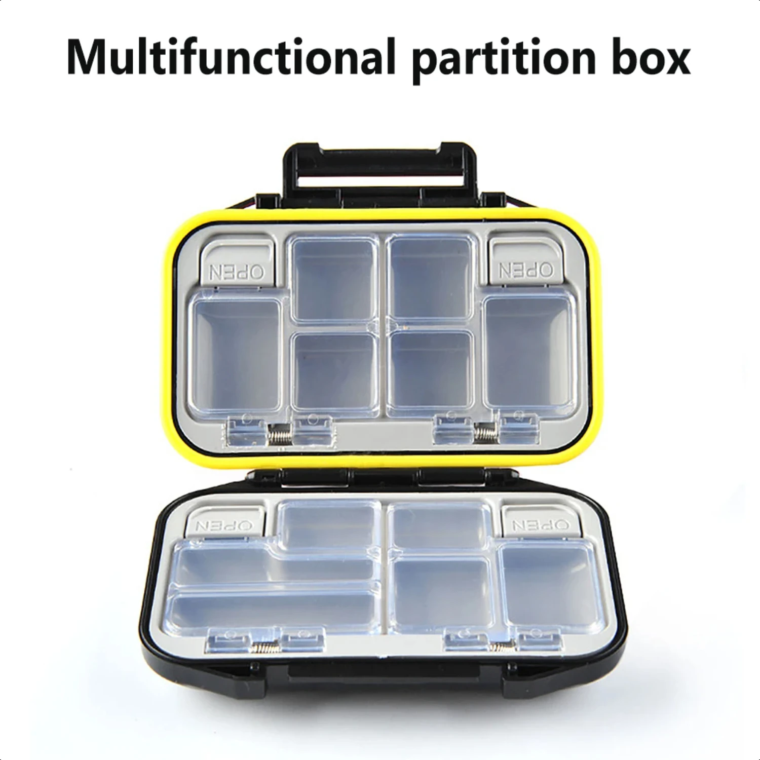 Fishing Tackle Box Waterproof Multifunctional Fishing Lure Box Container Fishing Tool Accessories
Fishing Tackle Box Waterproof Multifunctional Fishing Lure Box Container Fishing Tool Accessories