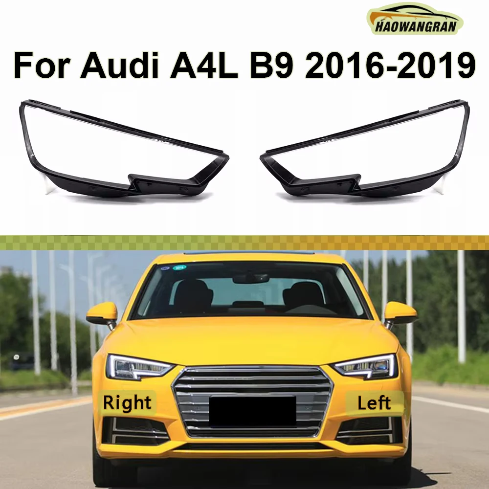 For Audi A4L B9 2016 2017 2018 2019 Car Front Headlight Lens Cover Auto Shell Headlamp Lampshade Lampcover Head lamp light cover
For Audi A4L B9 2016 2017 2018 2019 Car Front Headlight Lens Cover Auto Shell Headlamp Lampshade Lampcover Head lamp light cover