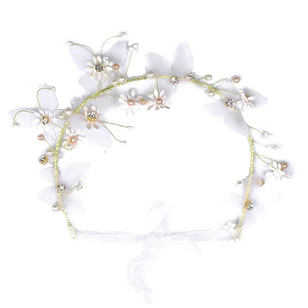 Floral Headband Hair Accessories Pearl Garland Bridal Headwear Flower Crown Wreath Stylish Party Wedding Photoshoot Graduation
Floral Headband Hair Accessories Pearl Garland Bridal Headwear Flower Crown Wreath Stylish Party Wedding Photoshoot Graduation