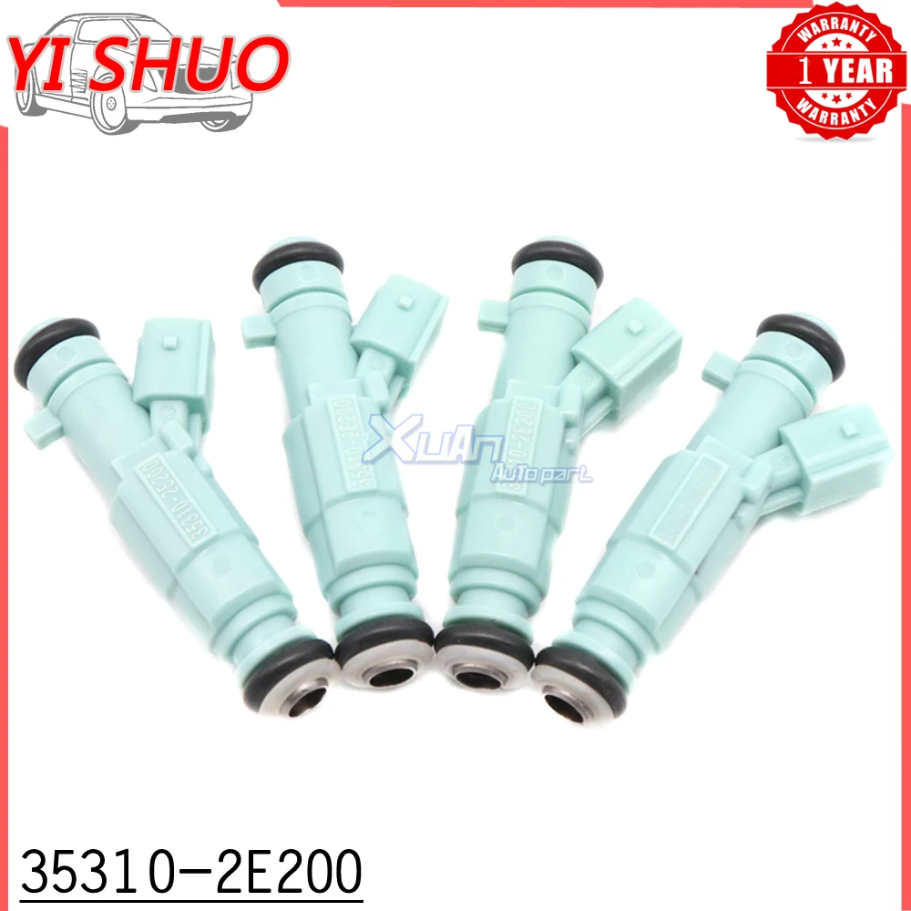 4pcs Car Fuel Injectors Nozzle 35310-2E200 for Hyundai Kia Sportage XI35 353102E200
4pcs Car Fuel Injectors Nozzle 35310-2E200 for Hyundai Kia Sportage XI35 353102E200