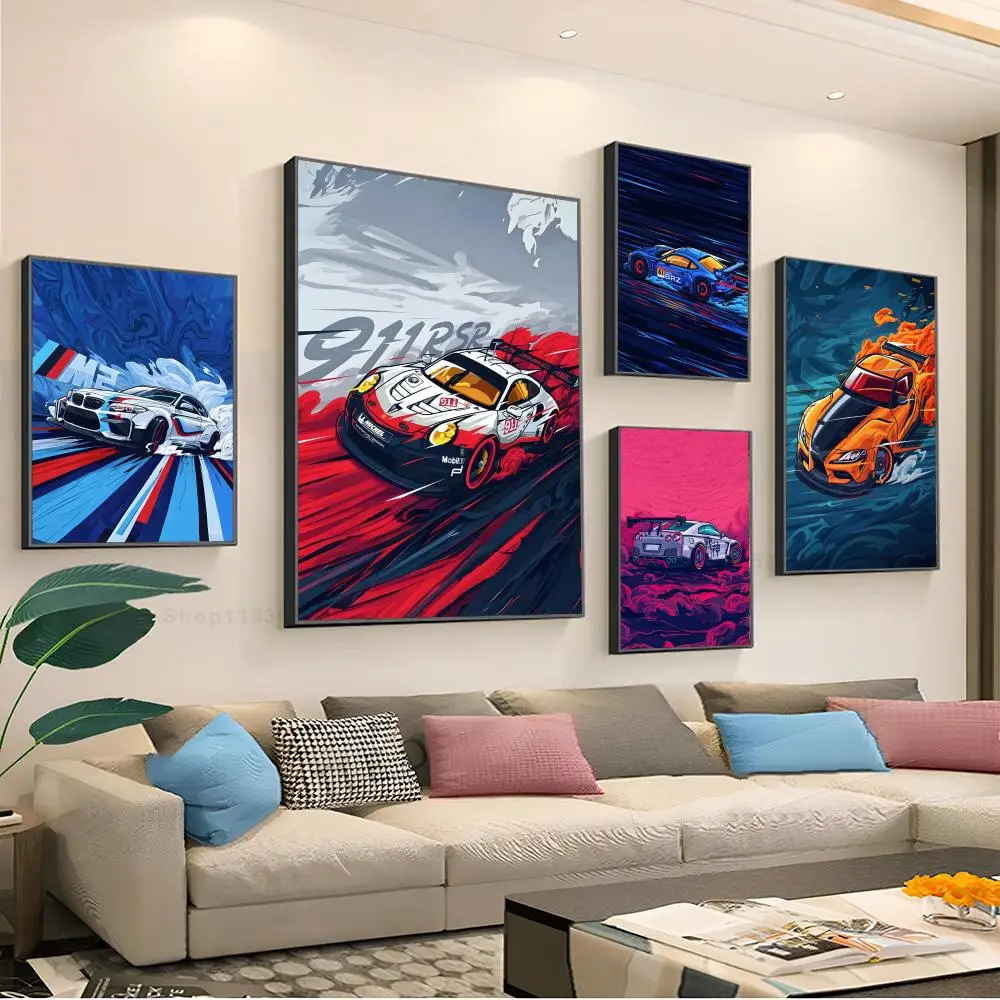 Anime Car Poster Paper Print Home Living Room Bedroom Entrance Bar Restaurant Cafe Art Painting Decoration
Anime Car Poster Paper Print Home Living Room Bedroom Entrance Bar Restaurant Cafe Art Painting Decoration