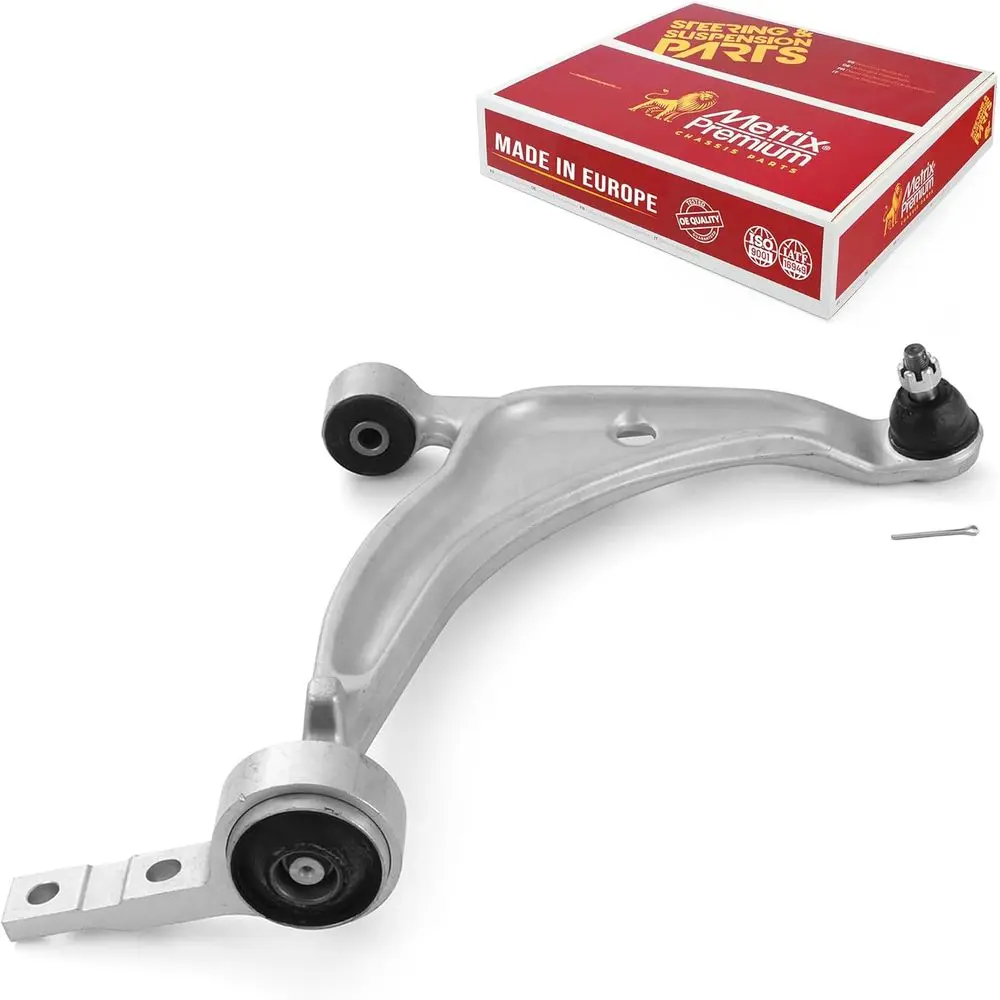 Lower Control Arm w Ball Joint & Bushing Assembly for 09-14 Renault Sarane, 04-08 Nissan Maxima, 02-06 Altima, Replacement RK620
Lower Control Arm w Ball Joint & Bushing Assembly for 09-14 Renault Sarane, 04-08 Nissan Maxima, 02-06 Altima, Replacement RK620
