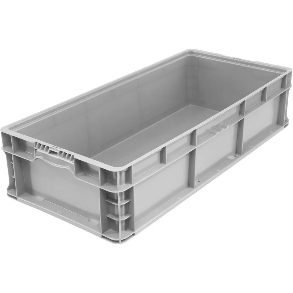 32 x 15 x 7.5 Inch Straight Wall Storage Container with Handle, Gray
32 x 15 x 7.5 Inch Straight Wall Storage Container with Handle, Gray