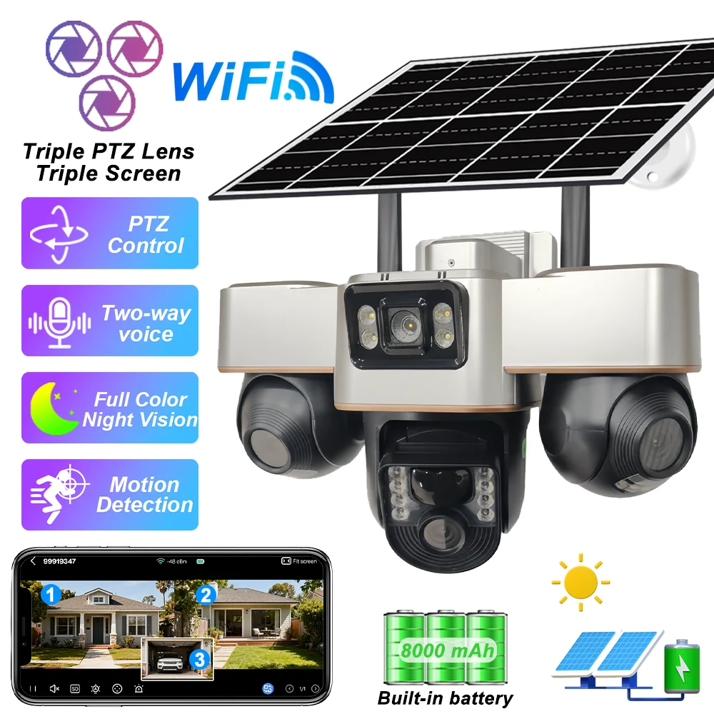 15MP Solar Security Camera