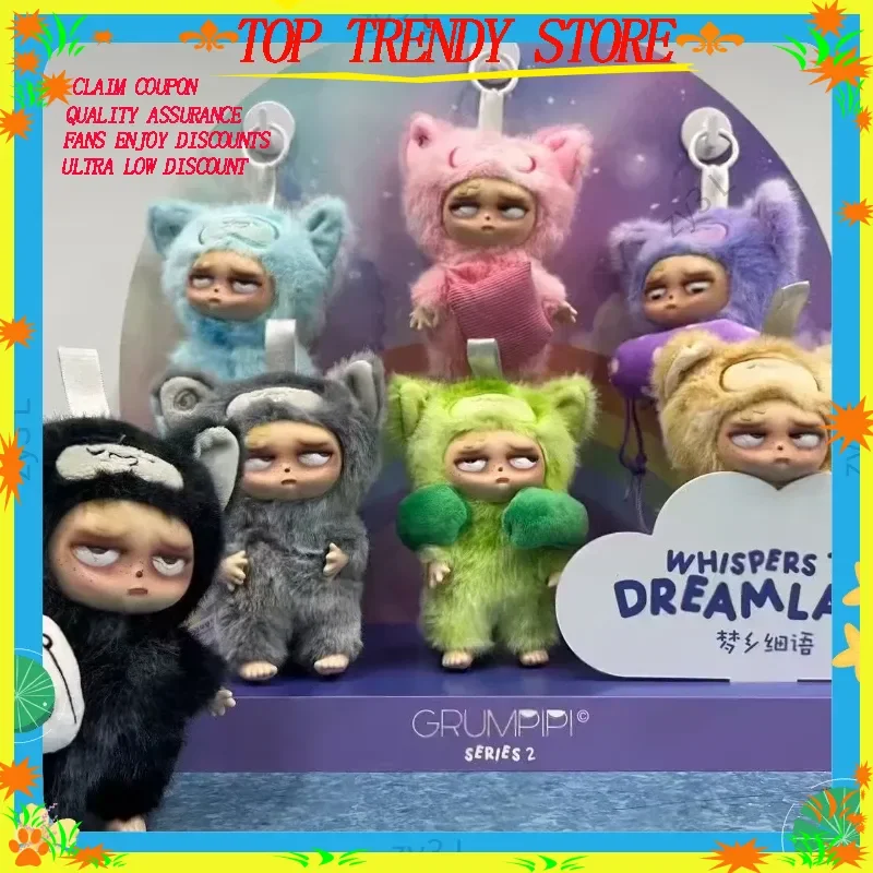 Оригинальная новая слепая коробка V2 без сну Grumpipi серии Crazy Baby, рождественская серия, ограниченная серия, слепая коробка, игрушка, подарок на фестиваль
Оригинальная новая слепая коробка V2 без сну Grumpipi серии Crazy Baby, рождественская серия, ограниченная серия, слепая коробка, игрушка, подарок на фестиваль