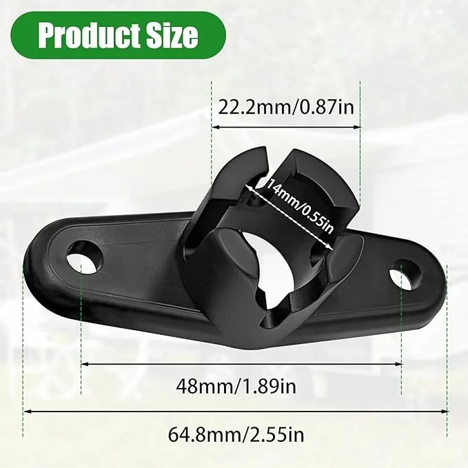 2PCS Awnings Ball End Base For Dometic Trimline Pop Up Camper Awning RV Accessories
2PCS Awnings Ball End Base For Dometic Trimline Pop Up Camper Awning RV Accessories