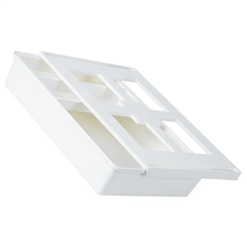 Under Desk Drawer Box Hidden ganizer White Office Storage Shelf Desk Table Large Capacity ABS Plastic Storage Solution
Under Desk Drawer Box Hidden ganizer White Office Storage Shelf Desk Table Large Capacity ABS Plastic Storage Solution