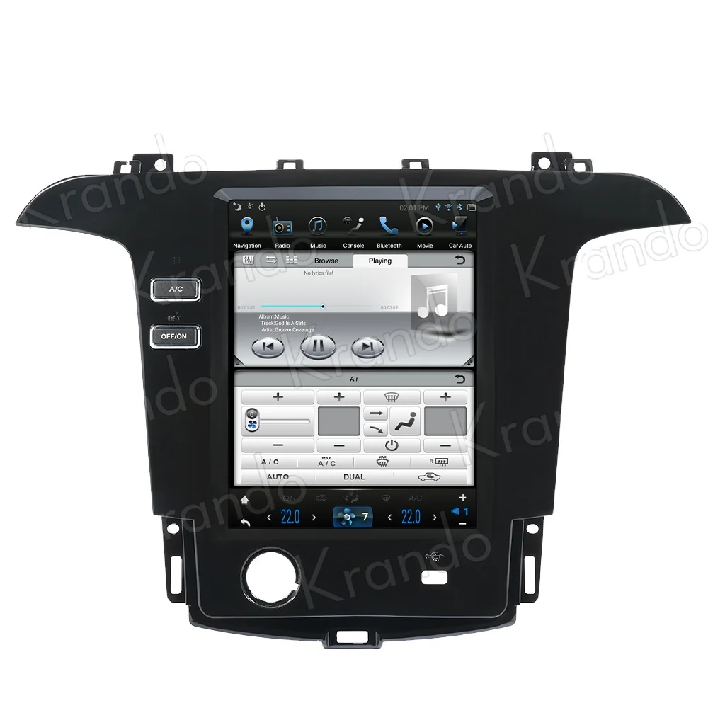 10.4'' Qualcomm Tesla Car Radio For Ford S-Max/Galaxy 2007-2015 Android Multimedia Autoradio Navigation Wireless CarPlay GPS 4G
10.4'' Qualcomm Tesla Car Radio For Ford S-Max/Galaxy 2007-2015 Android Multimedia Autoradio Navigation Wireless CarPlay GPS 4G