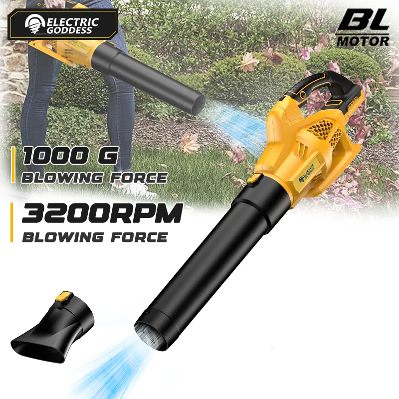 32000rpm Cordless Leaf Blower Yard Leaf Removal Storm Machine For Home And Street Power Tools For Dewalt 20V Battery Pin
32000rpm Cordless Leaf Blower Yard Leaf Removal Storm Machine For Home And Street Power Tools For Dewalt 20V Battery Pin