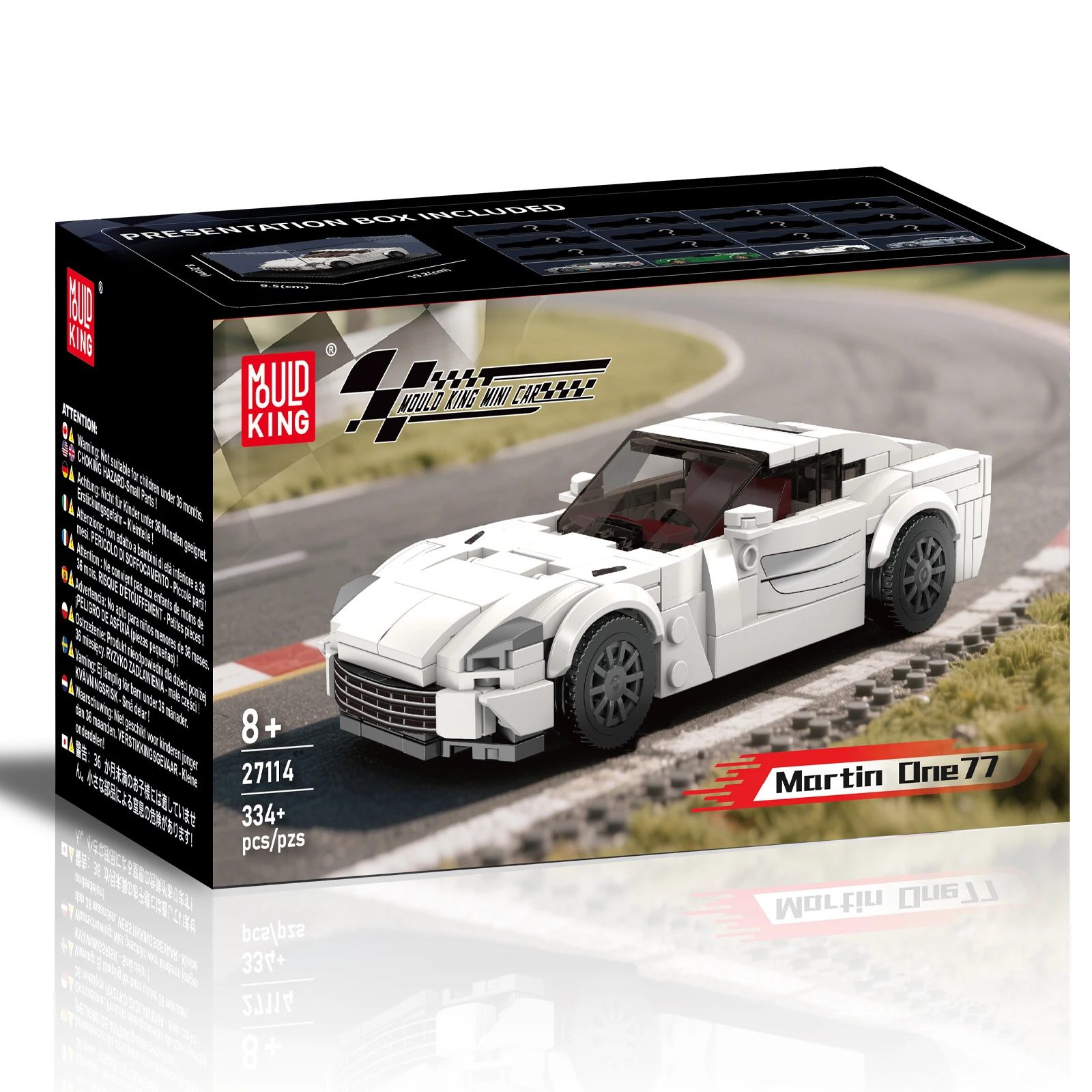 MOULD KING 27114 344Pcs Mini Famous Car Series Small Building Blocks Toy Set
MOULD KING 27114 344Pcs Mini Famous Car Series Small Building Blocks Toy Set