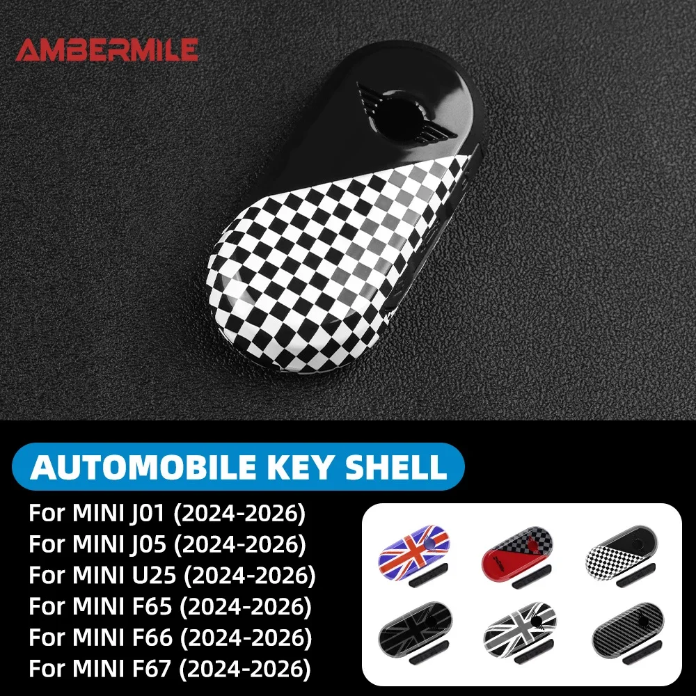 For Mini J01 J05 U25 F65 F66 F67 Keycase Keychain Plastic Material ABS Automobile Key Shell Cover Protector Accessories
For Mini J01 J05 U25 F65 F66 F67 Keycase Keychain Plastic Material ABS Automobile Key Shell Cover Protector Accessories