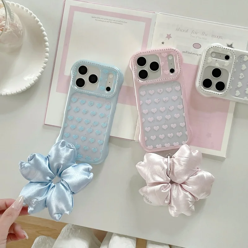 Clear Little Love Heart Cute Phone Case For iPhone 17 Pro 16 15 Pro Max Cover with Hand Strap Korean Lovely Acrylic Hard Cases F
Clear Little Love Heart Cute Phone Case For iPhone 17 Pro 16 15 Pro Max Cover with Hand Strap Korean Lovely Acrylic Hard Cases F