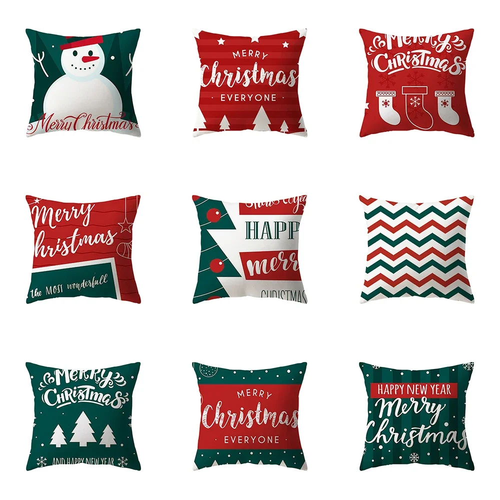 Christmas Theme Decoration Printing Pattern Cushion Cover Home Living Room Sofa Pillow
Christmas Theme Decoration Printing Pattern Cushion Cover Home Living Room Sofa Pillow