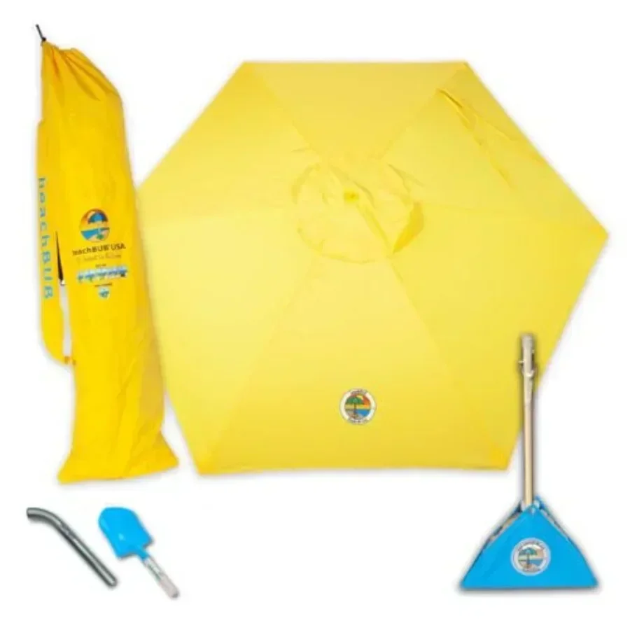 ALL-IN-ONE BEACH UMBRELLA SYSTEM. Includes ULTRA Base compliant with the ASTM F3681-24 Beach Umbrella Safety Standard
ALL-IN-ONE BEACH UMBRELLA SYSTEM. Includes ULTRA Base compliant with the ASTM F3681-24 Beach Umbrella Safety Standard