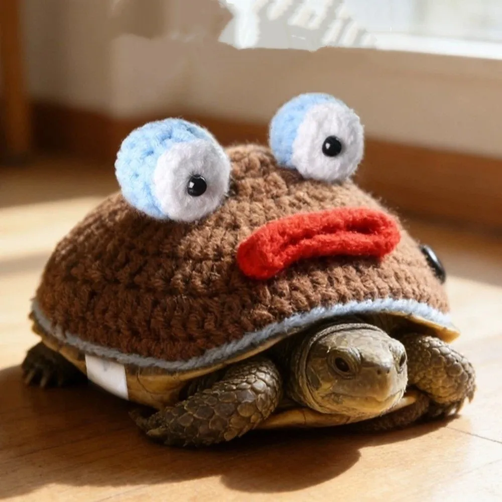 Warm Knitted Turtle Sweater Comfortable Fit Adjustable Strap Pet Tortoise Clothes Handmade Decorative Small Animal Outfit
Warm Knitted Turtle Sweater Comfortable Fit Adjustable Strap Pet Tortoise Clothes Handmade Decorative Small Animal Outfit