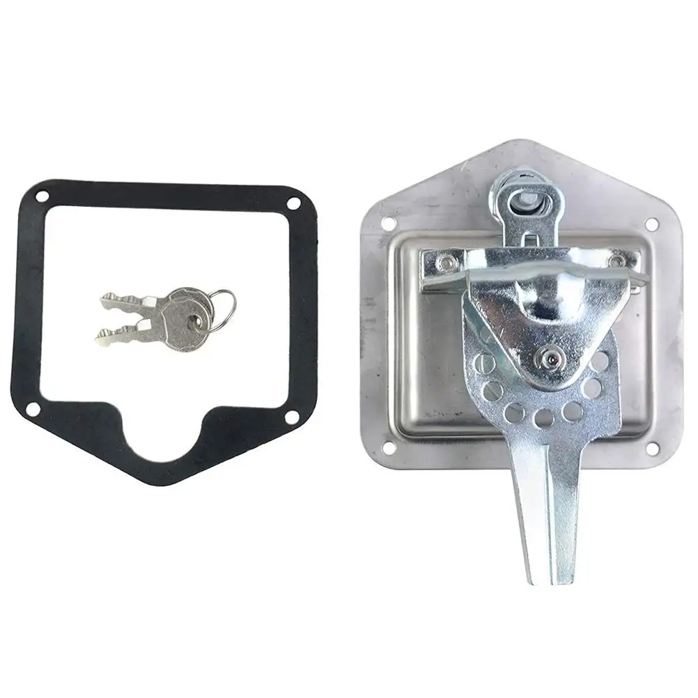 Stainless Steel Latch Foldable for T-Handle Lock Truck Trailer Tool Trailer Door Latch Box Secure Durable Easy Install
Stainless Steel Latch Foldable for T-Handle Lock Truck Trailer Tool Trailer Door Latch Box Secure Durable Easy Install