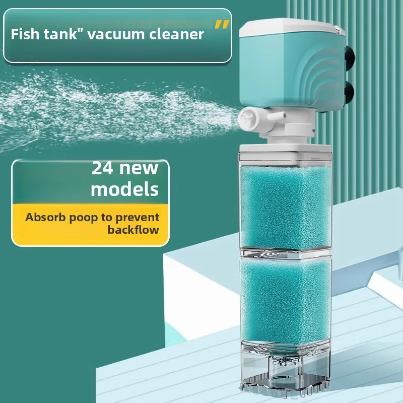 Fish tank built-in filter fish toilet suction artifact anti-backflow filter oxygenated water circulation anti-flushing fish
Fish tank built-in filter fish toilet suction artifact anti-backflow filter oxygenated water circulation anti-flushing fish